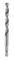 Metal Drill Bits HSS-G with 1/4" Hex Shank