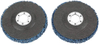 Blue Poly Strip Wheel, Nylon Polished Steel 115mm Poly Strip Disc for Angel Grinders