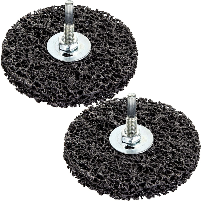 4" Shaft Mounted Polycarbide Abrasive Wheel