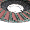 4 x 5/8" Non-Woven Fabric Grinding Flap Discs,Abrasives Surface Conditioning Sanding, Polishing Wheel for Angle Grinder