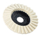 4 1/2" X 7/8" T27 Felt Polishing Flap Disc