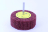 Aluminum Oxide Interleaf Flap Wheel, Medium 80 Grit, 1" Width, 2" Dia, 1/4" Shank, 11000 RPM