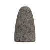 Abrasive Grinding Cone, Aluminum Oxide, 24190 rpm, 1-1/2 Diameter x 3" Thickness, 5/8"-11 Arbor, 24 Grit