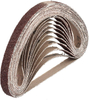 Fabric sanding belts, grain 40/60/80/120/180/240, compatible with belt files, sandpaper, sanding belt