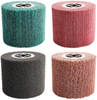  Non-Woven Wire Abrasive Polishing Burnishing Wheel for Burnishing Machine, Polisher, Sander, 120x100x19mm, 80 Grit/ 120 Grit/ 180 Grit/ 