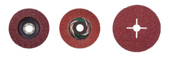 GC Abrasives 4-1/2"X7/8" 36 Grit Abrasive Fiber Grinding Sanding Disc