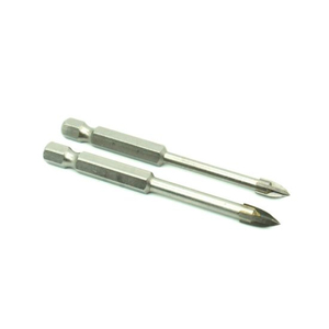 Glass Drill Bit Set for Clean Cuts in Tiles and Glass