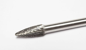 1/4" Shank, Aluminum and Soft Metals Carbide Burrs
