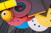 GC Abrasives 4-1/2" X 7/8" Abrasive Grinding Flap Disc with Aluminium
