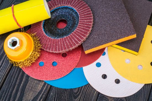 GC Abrasives 4-1/2" X 7/8" Abrasive Grinding Flap Disc with Aluminium