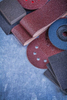 GC Abrasives 8 Holes Sanding Discs 40 Grit 5 inch Hook and Loop Sandpaper Assortment for Random Orbital Sander