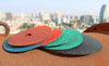 GC Abrasive Disc, Fiber Backing, Ceramic Aluminum Oxide, 7/8" Arbor, 5" Diameter, Grit 50