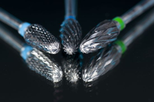 1/4" Shank Carbide Burrs 12mm Dia 25mm Double Cut