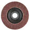 GC Abrasives 120 Grit Flap Disc For Grinders - Fine Conditioning For Metal, Stainless Steel & Non-Ferrous - 4-1/2" x 7/8-Inch 