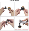 2 Inch Roloc Quick Change Discs Surface Conditioning Sanding Disc with Roloc Disc Pad Holder, Roll Lock Sanding Discs for Die Grinder Surface Rust Paint Removal Set