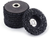 Poly Disc Strip Wheel Paint Rust Remover Paint Stripping Wheel Grinding Tools for Angle Grinder, Black