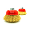 Crimped Cup Brushes for Right Angle Grinders - Stainless Steel