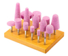 1" X 2-3/4" X 1/4" Shank A3 Abrasive Mounted Point