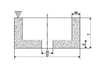 Cylindrical cup wheel : FORM 6