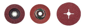 GC Abrasives 4-1/2" X 7/8" 120 Grit Fiber Disc with Aluminum Oxide