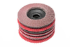 Flap Grinding Discs │ brown │ Ø 115 mm │ Mixpack (5 x grain 40/60/80/120 each) │ Standard │ Fan Discs │ Sanding Sheets