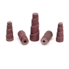 Untapered Cartridge Roll, Aluminum Oxide A, 1" Diameter x 2" Length, 1/4" Arbor Hole, 60 Grit, 9000 Max rpm 