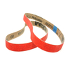 Backstand Abrasive Belt, Cloth Backing, Ceramic Aluminum Oxide, Waterproof, 3" Width x 132" Length, Grit 80
