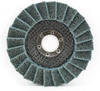 Surface Conditioning Grinding, Sanding, and Polishing Flap Discs T29, 4-1/2" x 7/8", Blue (Fine)