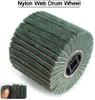 Green Sand Cloth Wire Drawing Wheel Polishing Wheel Brush