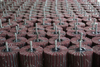  Flap Wheel, Interleaf, AO, 3x2x1/4 Shk, 120G