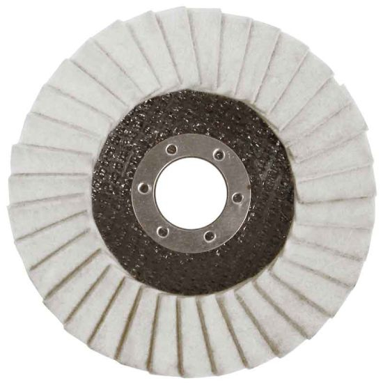 5" X7/8" Felt Polishing Flap Disc