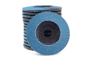 GC Abrasives Professional Flap Grinding Discs │ Blue │ Ø 125 mm │ Grain 40 │ INOX │ Fan Discs │ Sanding Sheets