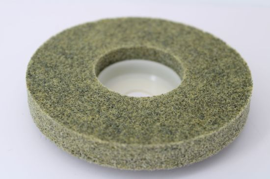 Non Woven Abrasive disc Grinding Polishing Wheel Sanding Abrasive Disc For Stainless Steel,Copper,Aluminum And Other Metal Polishing 4"