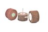 Rocaris Buffing Flap Wheels - Flap Disk - 1/4 Inch Shanks Fit All Drills - 80 Grits