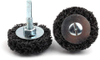 2" Poly Strip Wheel Disc Surface Conditioning Angle Grinder Disc with 6mm Shank for Rust Paint Remove Clean
