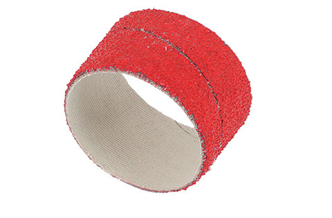 Coated Ceramic Spiral Band - 60 Grit - 1 in Width - 1 in Dia - 18000 Max RPM
