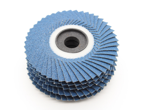 Aluminum Oxide Abrasive Grit P36 to P400 Korea Type Flexible Flap Disc 100*16MM
