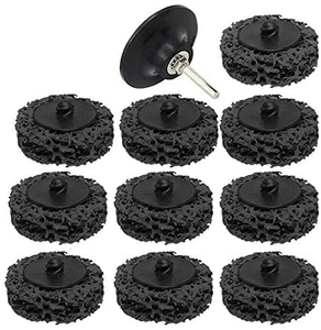 2 Inch Cleaning & Stripping Quick Change Sanding Disc Remove Paint Rust and Oxidation Disc Pad Holder