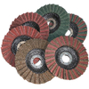 4 x 5/8" Non-Woven Fabric Grinding Flap Discs,Abrasives Surface Conditioning Sanding, Polishing Wheel for Angle Grinder